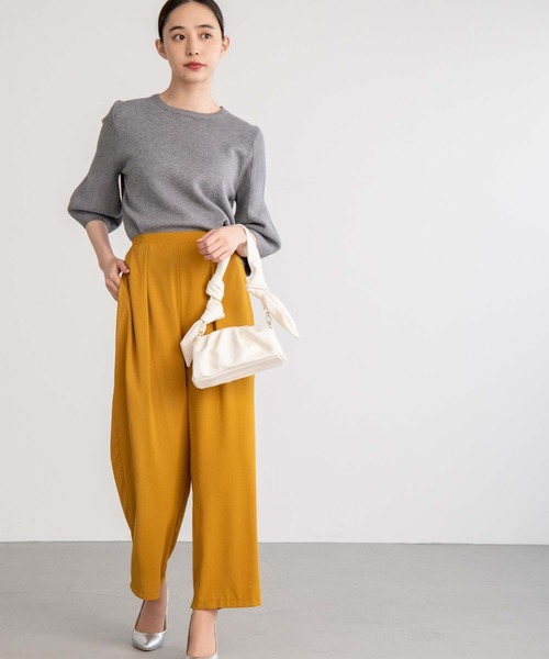 fifth（フィフス）の「タック入りとろみパンツ（その他パンツ・レディース・ブラック/イエロー・SMALL/MEDIUM）」の18枚目の写真