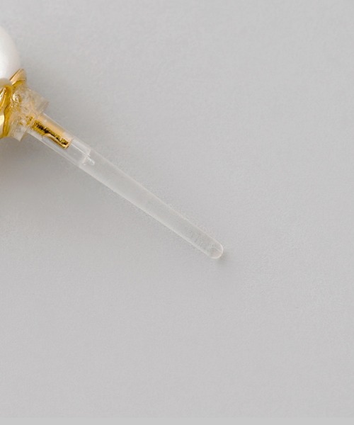 ANEMONE（アネモネ）の「パール×ダブルサークルピアス（ピアス（両耳用）・レディース・ゴールド/ピンクゴールド/シルバー・FREE）」の7枚目の写真