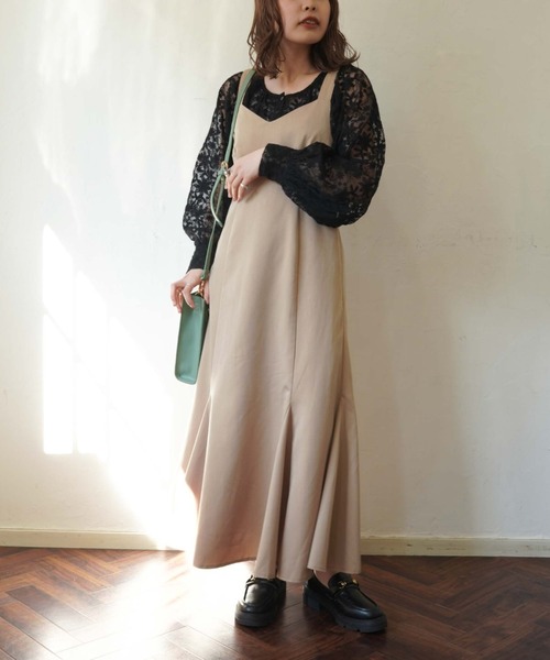 archives(アルシーヴ)の「【新色追加】ボリュームギャザーチュールブラウス(シャツ/ブラウス・レディース・ブラック/ブルー/グリーン/アイボリー/モカ・MEDIUM)」の11枚目の写真