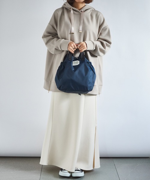 FREDRIK PACKERS（フレドリックパッカーズ）の「【FREDRIK PACKERS】EC限定カラーあり！BLOOM SHOULDER NYLON 2WAYトートorショルダーバッグ フレドリックパッカーズ（ショルダーバッグ・レディース・ブラック/ベージュ/グレー/レオパード/パープル/グリーン/ネイビー/グリーン系2/ブラック系その他2/ブラック系その他3・FREE）」の20枚目の写真