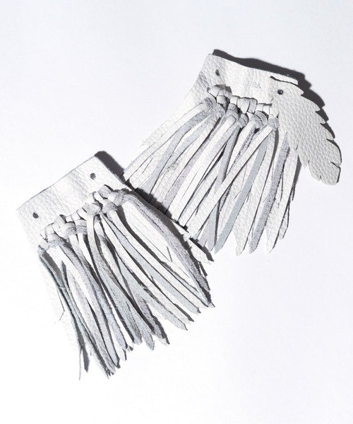 CHiLURA(チルラ)の「MILSHIKA (Embossed Cowhide) / ミルシカ (エンボストカウハイド)(シューズアクセサリー・メンズ・ブラック/ホワイト・S/M)」の15枚目の写真