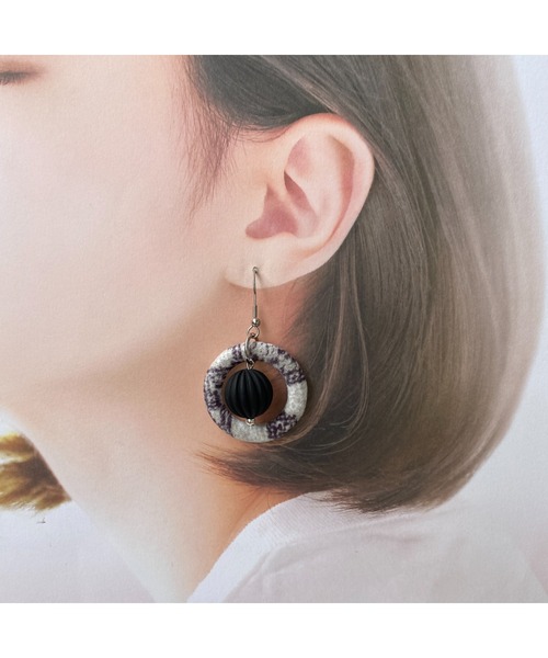 tone（トーン）の「【-lensa-】パイソンリングでおしゃれなピアス(MA)（ピアス（両耳用）・レディース・その他・FREE）」の7枚目の写真