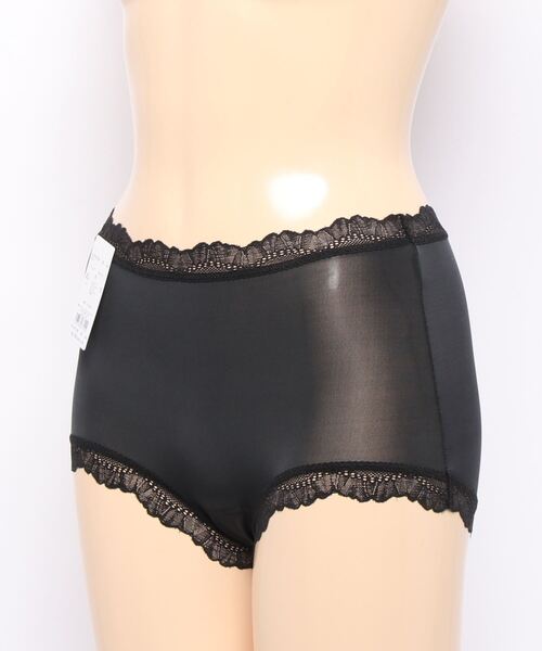 KID BLUE（キッドブルー）の「キッドブルー -22ベンベルグベア天 -ショートカルソン -KISF102 -kidblue（ショーツ・レディース・ブラック/グレー/アイボリー/ベージュ・M/L）」の6枚目の写真