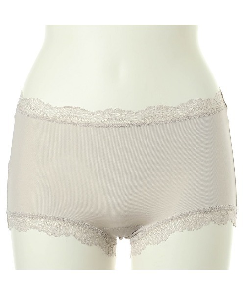 KID BLUE（キッドブルー）の「キッドブルー -22ベンベルグベア天 -ショートカルソン -KISF102 -kidblue（ショーツ・レディース・ブラック/グレー/アイボリー/ベージュ・M/L）」の4枚目の写真