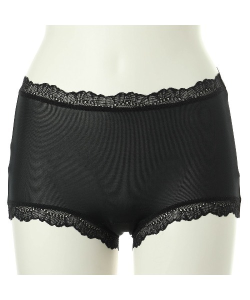 KID BLUE（キッドブルー）の「キッドブルー -22ベンベルグベア天 -ショートカルソン -KISF102 -kidblue（ショーツ・レディース・ブラック/グレー/アイボリー/ベージュ・M/L）」の3枚目の写真