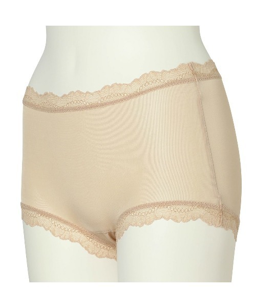 KID BLUE（キッドブルー）の「キッドブルー -22ベンベルグベア天 -ショートカルソン -KISF102 -kidblue（ショーツ・レディース・ブラック/グレー/アイボリー/ベージュ・M/L）」の8枚目の写真