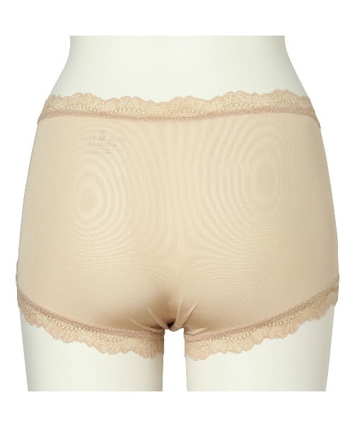 KID BLUE（キッドブルー）の「キッドブルー -22ベンベルグベア天 -ショートカルソン -KISF102 -kidblue（ショーツ・レディース・ブラック/グレー/アイボリー/ベージュ・M/L）」の7枚目の写真