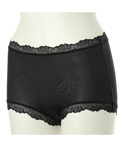 KID BLUE（キッドブルー）の「キッドブルー -22ベンベルグベア天 -ショートカルソン -KISF102 -kidblue（ショーツ・レディース・ブラック/グレー/アイボリー/ベージュ・M/L）」の11枚目の写真