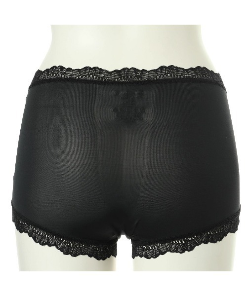 KID BLUE（キッドブルー）の「キッドブルー -22ベンベルグベア天 -ショートカルソン -KISF102 -kidblue（ショーツ・レディース・ブラック/グレー/アイボリー/ベージュ・M/L）」の10枚目の写真