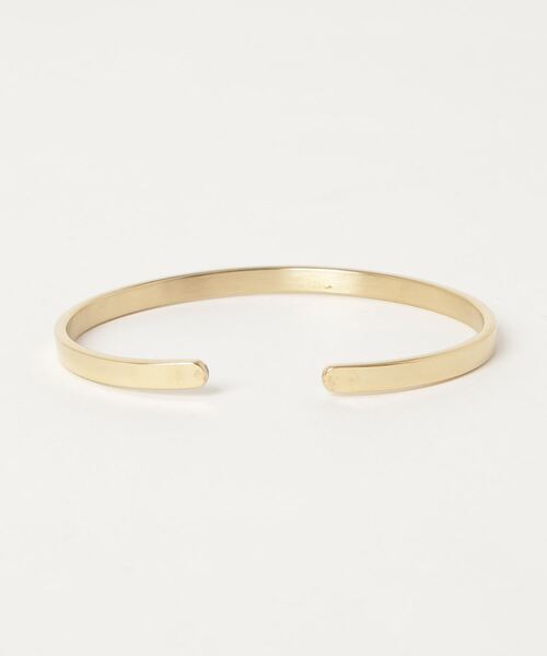 9ban（キューバン）の「【9ban】キューバン/ Hoop bracelet（ブレスレット・レディース・ゴールド・FREE）」の2枚目の写真