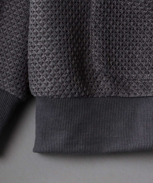 SITRY（シトリー）の「Big silhouette Knit sew Cardigan/ビッグシルエット ニットソー カーディガン/カーデ（カーディガン/ボレロ・メンズ・サックスブルー/パープル/グリーン/チャコールグレー・M/XL/L）」の8枚目の写真