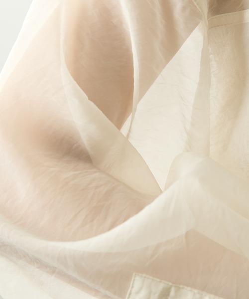 セール】【THE PAUSE】シアーシャツ（シャツ/ブラウス）｜Whim