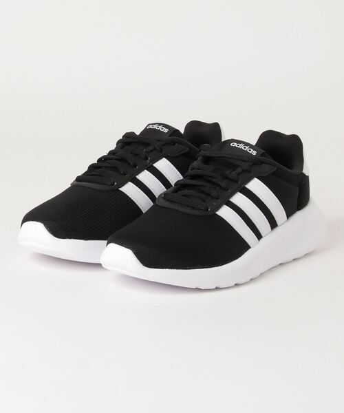 adidas(アディダス)の「アディダス adidas LITE ADIRACER 3.0 U(スニーカー・メンズ・ブラック×ホワイト・23.5cm/26.0cm/25.0cm/24.0cm/25.5cm/28.0cm/27.5cm/23.0cm/26.5cm/24.5cm/27.0cm)」の1枚目の写真