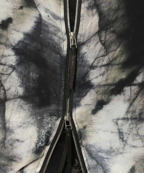 KMRii(ケムリ)の「KMRii/ケムリ/GEORGETTE COMBI DOLMAN 01(ブルゾン・メンズ・チャコール・1/2)」の6枚目の写真