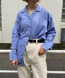 CIAOPANIC | 羽織も可能、インディアレースシャツ(シャツ/ブラウス)