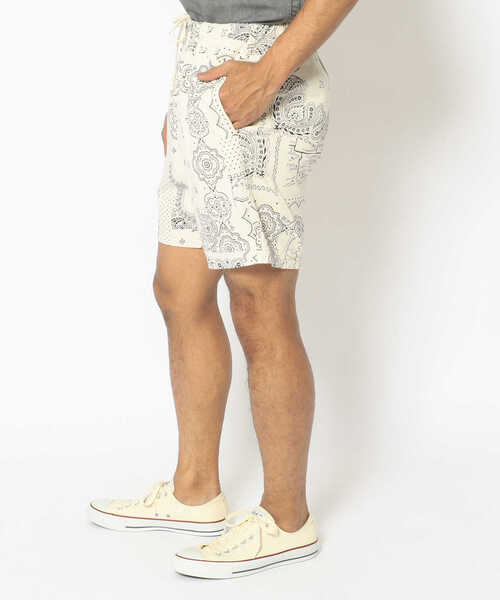 AVIREX(アヴィレックス)の「【TYPE BLUE/タイプブルー】 バンダナ ショーツ / BANDANA SHORTS / アヴィレックス / AVIREX(その他パンツ・メンズ・ナチュラル/ブルー系その他・X-LARGE/LARGE/MEDIUM/XX-LARGE)」の2枚目の写真