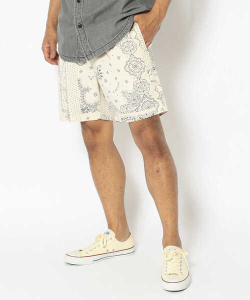 AVIREX(アヴィレックス)の「【TYPE BLUE/タイプブルー】 バンダナ ショーツ / BANDANA SHORTS / アヴィレックス / AVIREX(その他パンツ・メンズ・ナチュラル/ブルー系その他・X-LARGE/LARGE/MEDIUM/XX-LARGE)」の3枚目の写真