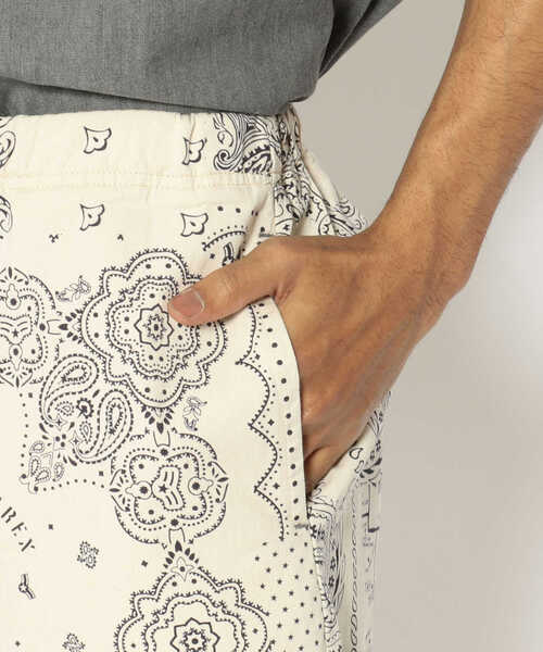 AVIREX(アヴィレックス)の「【TYPE BLUE/タイプブルー】 バンダナ ショーツ / BANDANA SHORTS / アヴィレックス / AVIREX(その他パンツ・メンズ・ナチュラル/ブルー系その他・X-LARGE/LARGE/MEDIUM/XX-LARGE)」の7枚目の写真