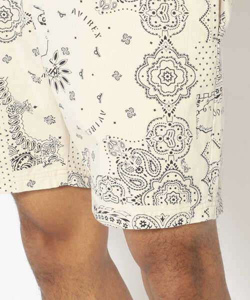 AVIREX(アヴィレックス)の「【TYPE BLUE/タイプブルー】 バンダナ ショーツ / BANDANA SHORTS / アヴィレックス / AVIREX(その他パンツ・メンズ・ナチュラル/ブルー系その他・X-LARGE/LARGE/MEDIUM/XX-LARGE)」の10枚目の写真