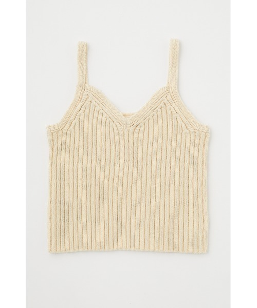 MOUSSY（マウジー）の「RIB KNIT BOLERO&CAMI（カーディガン/ボレロ・レディース・キナリ/ライトブラック/ベージュ・FREE）」の13枚目の写真