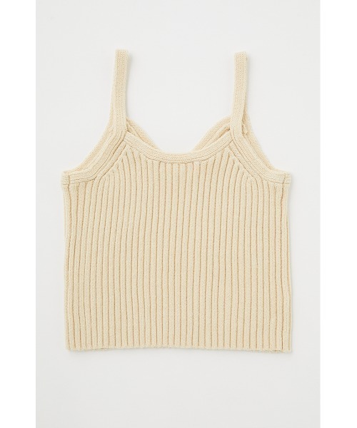 MOUSSY（マウジー）の「RIB KNIT BOLERO&CAMI（カーディガン/ボレロ・レディース・キナリ/ライトブラック/ベージュ・FREE）」の14枚目の写真