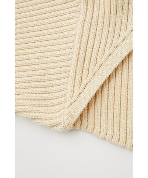 MOUSSY（マウジー）の「RIB KNIT BOLERO&CAMI（カーディガン/ボレロ・レディース・キナリ/ライトブラック/ベージュ・FREE）」の18枚目の写真