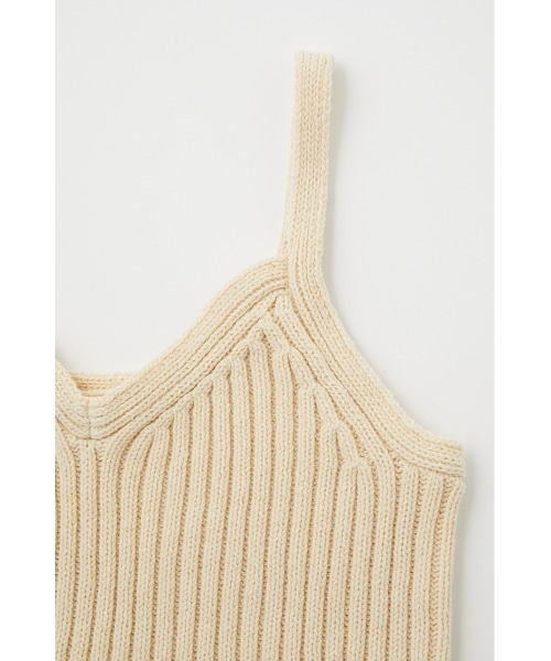 MOUSSY（マウジー）の「RIB KNIT BOLERO&CAMI（カーディガン/ボレロ・レディース・キナリ/ライトブラック/ベージュ・FREE）」の21枚目の写真