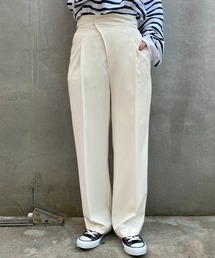 CIAOPANIC | ベストとセットアップ可、サイドアジャストパンツ(スラックス)