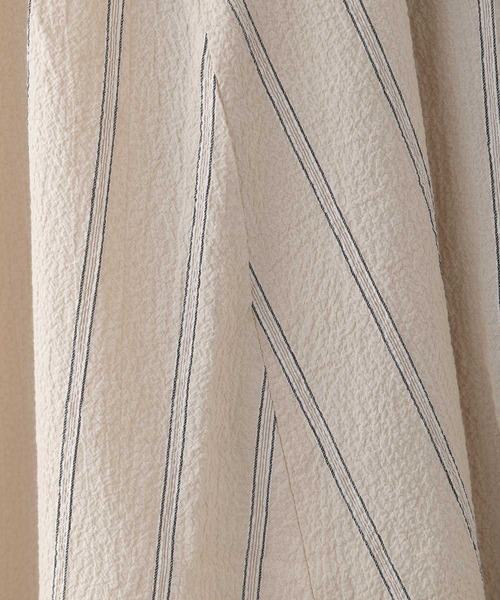 LEPSIM（レプシィム）の「ストライプフレアスカート　262671（スカート・レディース・ライトブルー/ベージュ・FREE）」の13枚目の写真