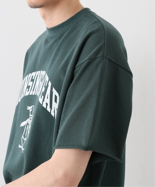 penguin BY MUNSINGWEAR（ペンギン バイ マンシングウェア）の「【Penguin by Munsingwear × EDIFICE GOLF】別注 ショートスリーブ スウェット（Tシャツ/カットソー・メンズ・ブラック/ホワイト/グリーン/レッド・MEDIUM/LARGE）」の12枚目の写真
