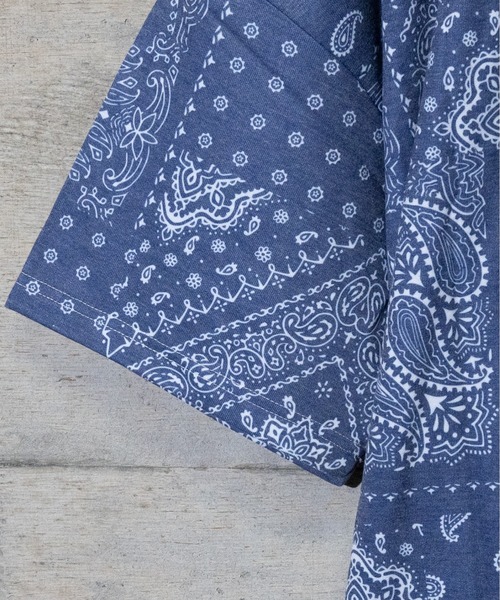 JOHN'S CLOSET(ジョンズクローゼット)の「【50】Sublimation Printing総柄ビッグTシャツ(Tシャツ/カットソー・メンズ・ホワイト系その他/パープル系その他/ブラック系その他/ブルー系その他/ネイビー系・FREE)」の16枚目の写真
