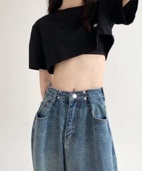 REBALANCE(リバランス)の「ワイドレディースジーンズ(デニムパンツ・レディース・A/B/C/D/E・SMALL/MEDIUM/LARGE/X-LARGE/XX-LARGE)」の11枚目の写真