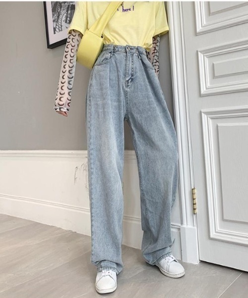 REBALANCE(リバランス)の「ワイドレディースジーンズ(デニムパンツ・レディース・A/B/C/D/E・SMALL/MEDIUM/LARGE/X-LARGE/XX-LARGE)」の14枚目の写真