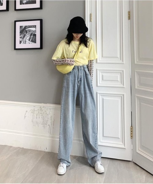 REBALANCE(リバランス)の「ワイドレディースジーンズ(デニムパンツ・レディース・A/B/C/D/E・SMALL/MEDIUM/LARGE/X-LARGE/XX-LARGE)」の13枚目の写真