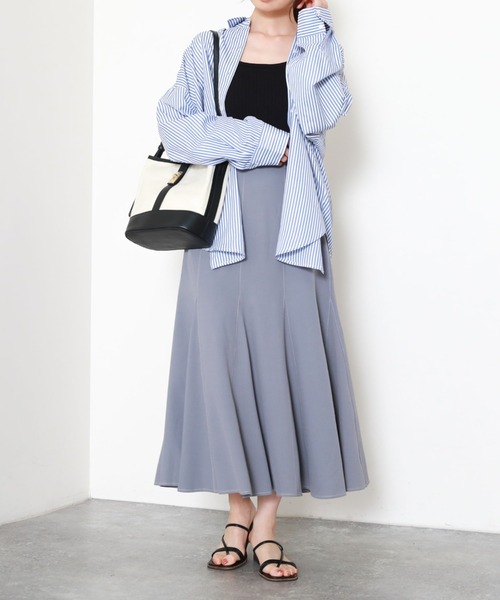 archives(アルシーヴ)の「カップインニットキャミソール(キャミソール・レディース・ブラック/オフホワイト/オレンジ/グリーン・MEDIUM)」の16枚目の写真