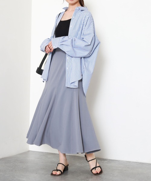 archives(アルシーヴ)の「カップインニットキャミソール(キャミソール・レディース・ブラック/オフホワイト/オレンジ/グリーン・MEDIUM)」の15枚目の写真