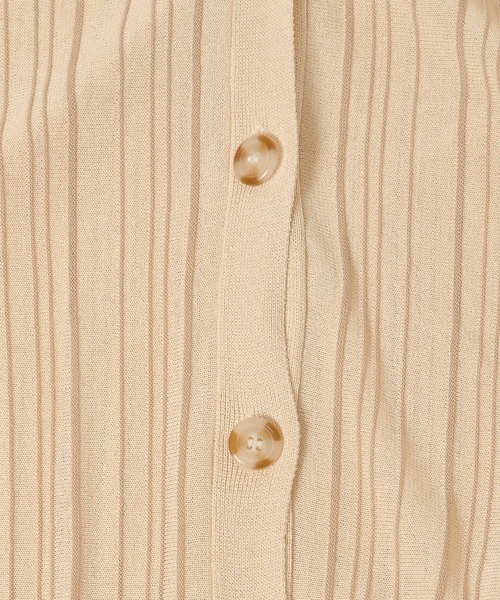 mysty woman（ミスティウーマン）の「ランダムストライプカーディガン 279656（カーディガン/ボレロ・レディース・ブラック/オレンジ/アイボリー/モカ・FREE）」の17枚目の写真