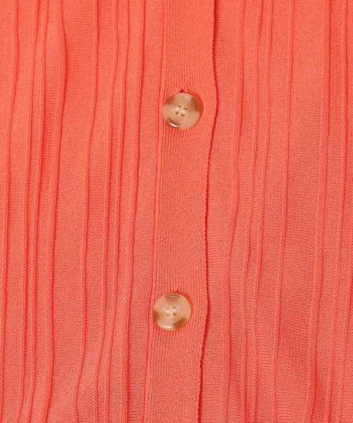 mysty woman（ミスティウーマン）の「ランダムストライプカーディガン 279656（カーディガン/ボレロ・レディース・ブラック/オレンジ/アイボリー/モカ・FREE）」の19枚目の写真