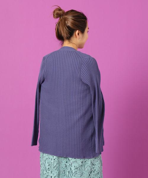 セール】IENA LA BOUCLE BRISBANE リブカーディガン（カーディガン