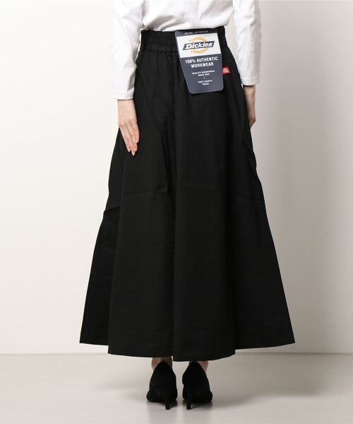 ikka(イッカ)の「【WEB限定】DICKIES ディッキーズ フレアスカート(スカート・レディース・ブラウン/オレンジ/ブラック/ベージュ・M/L)」の5枚目の写真