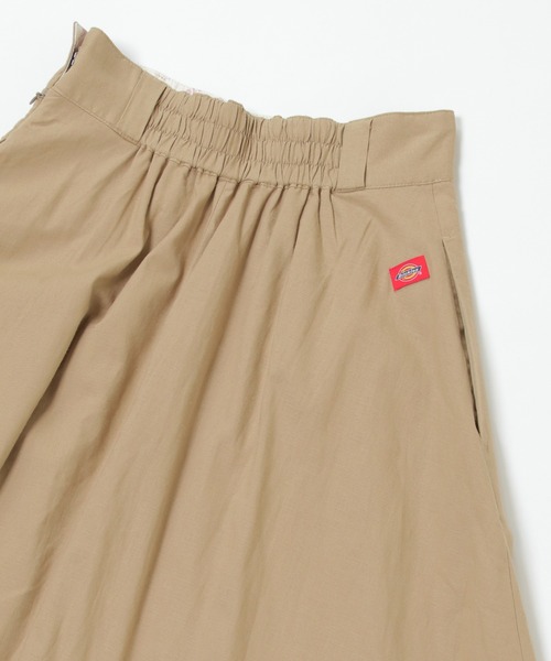 ikka(イッカ)の「【WEB限定】DICKIES ディッキーズ フレアスカート(スカート・レディース・ブラウン/オレンジ/ブラック/ベージュ・M/L)」の4枚目の写真