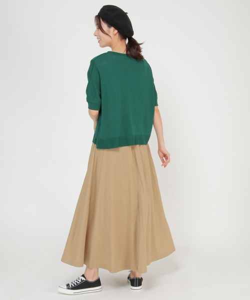 ikka(イッカ)の「【WEB限定】DICKIES ディッキーズ フレアスカート(スカート・レディース・ブラウン/オレンジ/ブラック/ベージュ・M/L)」の15枚目の写真