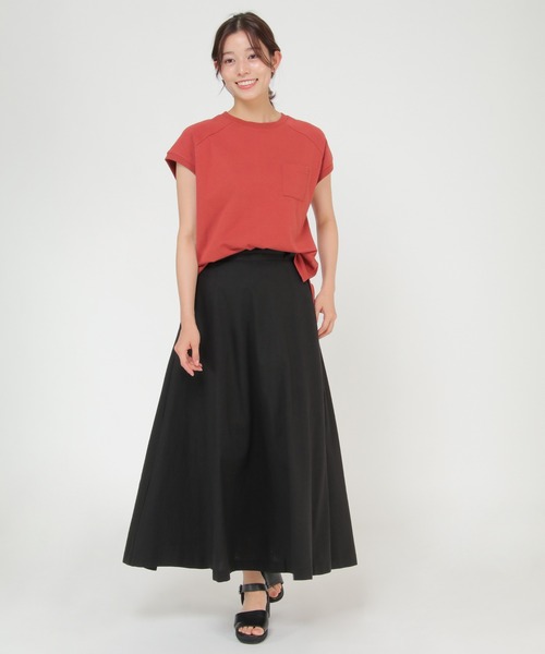 ikka(イッカ)の「【WEB限定】DICKIES ディッキーズ フレアスカート(スカート・レディース・ブラウン/オレンジ/ブラック/ベージュ・M/L)」の7枚目の写真