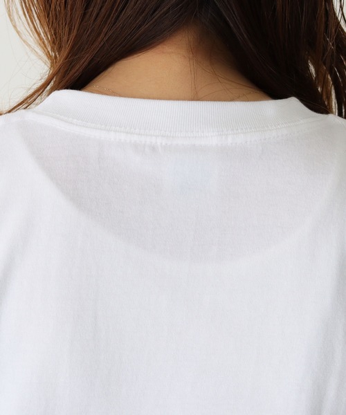 HER CLOSET(ハークローゼット)の「【shemoshelly】5.6オンスオリジナルスローガンロゴTシャツ(Tシャツ/カットソー・レディース・ホワイト/チャコールグレー/ホワイト系その他・S/M/L)」の20枚目の写真