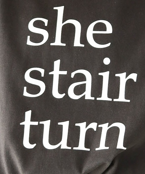 HER CLOSET(ハークローゼット)の「【shemoshelly】5.6オンスオリジナルスローガンロゴTシャツ(Tシャツ/カットソー・レディース・ホワイト/チャコールグレー/ホワイト系その他・S/M/L)」の18枚目の写真