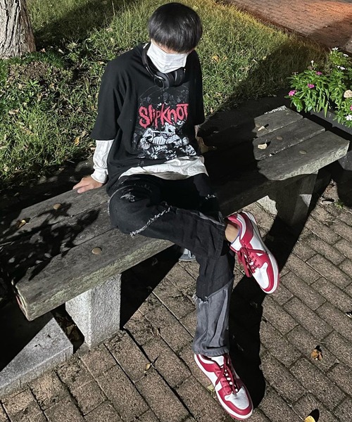 ８(eight)（エイト）の「切替スニーカー（スニーカー・メンズ・ブラック/ブルー/レッド・26.5cm/28.0cm/25.5cm/26.0cm/25.0cm/27.0cm）」の4枚目の写真