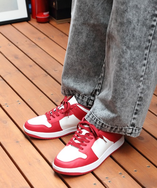 ８(eight)（エイト）の「切替スニーカー（スニーカー・メンズ・ブラック/ブルー/レッド・26.5cm/28.0cm/25.5cm/26.0cm/25.0cm/27.0cm）」の22枚目の写真