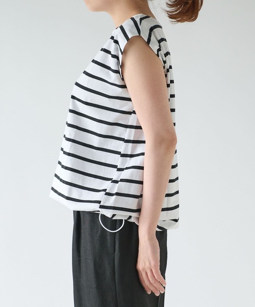 RIVE DROITE（リヴドロワ）の「フレンチドロストカットソー（Tシャツ/カットソー・レディース・ホワイト/ブラック/ネイビー・FREE）」の21枚目の写真