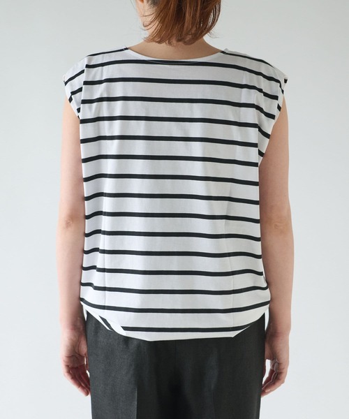 RIVE DROITE（リヴドロワ）の「フレンチドロストカットソー（Tシャツ/カットソー・レディース・ホワイト/ブラック/ネイビー・FREE）」の16枚目の写真