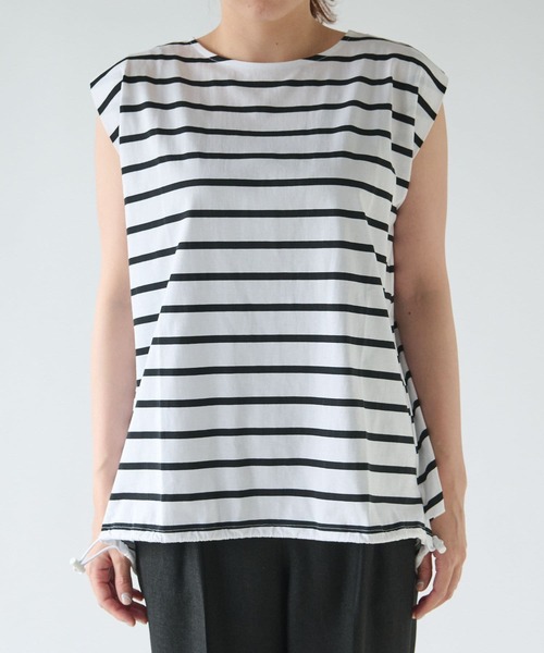 RIVE DROITE（リヴドロワ）の「フレンチドロストカットソー（Tシャツ/カットソー・レディース・ホワイト/ブラック/ネイビー・FREE）」の14枚目の写真